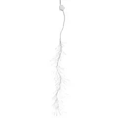 Vickerman LED Multi-Function Micro Fairy Branch Christmas Lights - Cool White - 5' Silver Wire - 144ct