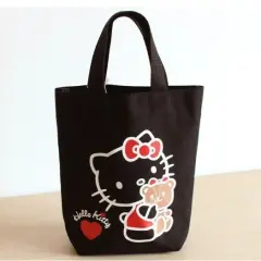 HK Kitty Handbags Canvas Lunch Bag Bento bag Storage bag
