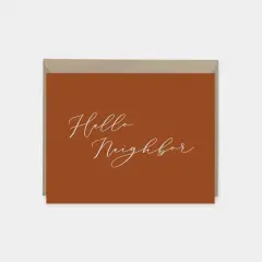 Hello Neighbor Cards, Sympathy Card,