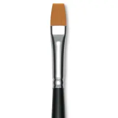 Utrecht Synthetic Sablette Brush - Long Handle, Bright, Size 10
