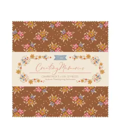 Tilda Fabrics Creating Memories Autumn Charm Pack - 32 Pieces - 5" x 5" -100% Cotton