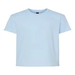 Gildan&reg; Softstyle Youth Short Sleeve Crewneck T-Shirt Light blue