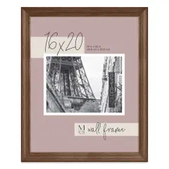 MCS Classic Edge Frame - 16" x 20" Walnut