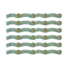 Curiosity Garden Dream Explore Create Imagine Extra Wide Deco Trim&reg;, 37 Feet Per Pack, 6 Packs