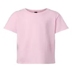 Gildan&reg; Softstyle Youth Short Sleeve Crewneck T-Shirt Light pink