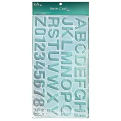 Jewelry Made By Me Resin Craft Silicone Mold-Large Alphabet
