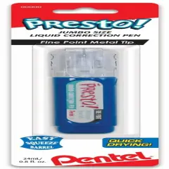 Pentel Presto! Correction Pen-12ml Fine Point