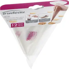 Trudeau Pro Zip Chocolate Melt Bags-12"