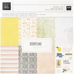Heidi Swapp Storyline Chapters Project Pad 12"X12"-179 Pieces
