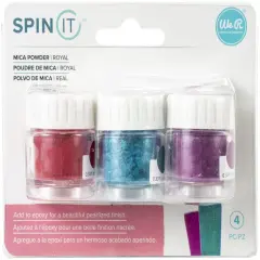 We R Spin It Mica Powder 3/Pkg-Royal