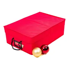 48 Christmas Ornament Storage Box with Dividers