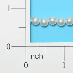 6mm Loose Round Pearl Strand