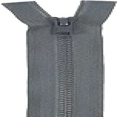 Zipperstop Wholesale YKK&Acirc; 14" Vislon Zipper ~ YKK #5 Molded Plastic ~ Separating - 578 Medium Grey (1 Zipper/Pack)