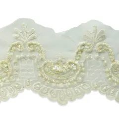 Vintage Royal Bridal Lace Trim