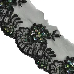 Vintage Rose and Fern Bridal Trim