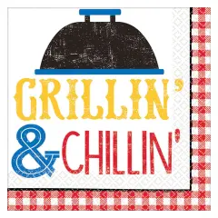 BBQ Picnic Beverage Napkins