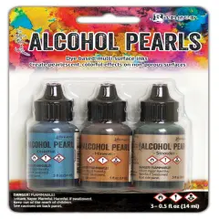 Tim Holtz Alcohol Ink Pearls Kits 3/Pkg-Kit #4