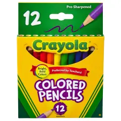 Crayola Colored Pencils-12/Pkg Short