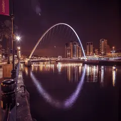 The Millenium Bridge, Newcastle Upon Tyne, FTBR-1882 Poster Print by Assaf Frank - Item # VARPDXAF20120826029C02