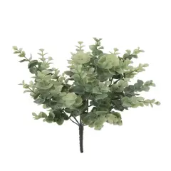 24-Pack: 16" Realistic Eucalyptus Bush with 7 Sprays, Floral Home by Artificial Flowers