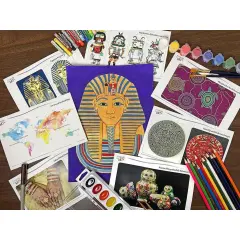 Homeschool Art A - Art Around The World!