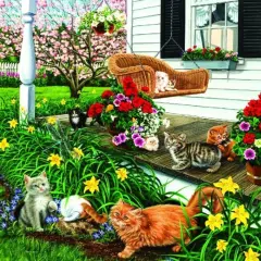 Sunsout In the Swing of It 500 pc Jigsaw Puzzle 75449