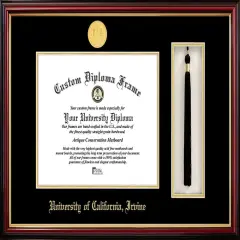 UC Irvine 11w x 8.5h Tassel Box and Diploma Frame