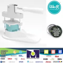 We R BUTTON PRESS KIT - MACHINE, MEDIUM TOP AND BASE INSERT, MEDIUM DIE, 660524