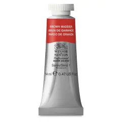 Winsor & Newton Professional Watercolor - Brown Madder, 14 ml tube