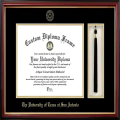 University of Texas, San Antonio 14w x 11h Tassel Box and Diploma Frame