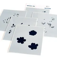 Pinkfresh Studio Stencils 4.25"X5.25" 5/Pkg-You're The Best Layering