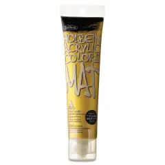 Holbein Mat Acrylic - Fine Gold, 110 ml tube