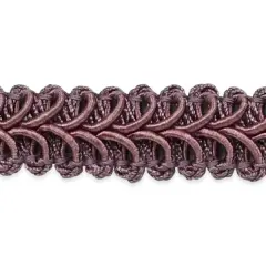 20 yards of Alice Classic Woven BraidTrim | 20 yard cut Plum