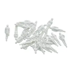 Plastruct Styrene Figures - Pkg of 25, 3/4"
