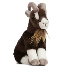 Sitting Brown Goat by LIVING NATURE - 8"