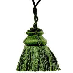 Belagio Key Tassel, 5" Long, 1 Piece, Hunter Green