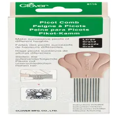 Clover Picot Comb-Large