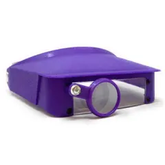 Deluxe Headband Magnivisor Purple
