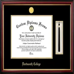 Dartmouth College 16w x 12h Tassel Box and Diploma Frame
