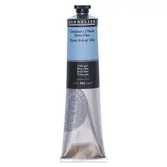 Sennelier Artists' Extra Fine Oil Paint - King's Blue, 200 ml tube
