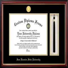 Sam Houston State 14w x 11h Tassel Box and Diploma Frame