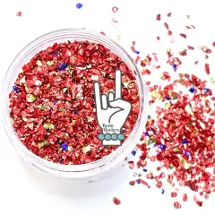 Beautiful Mistakes Premium Grade German Glass Glitter Mix for Epoxy and UV Resin Art