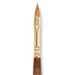 Escoda Reserva Kolinsky-Tajmyr Sable Brush - Filbert, Long Handle, Size 6
