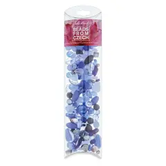 John Bead Czech Glass Bead Mix - Indigo, 100 g