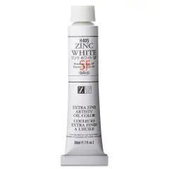 Holbein Artists' Oil Color - Zinc White, 50 ml tube