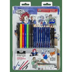 Manga Art Set (20 piece)