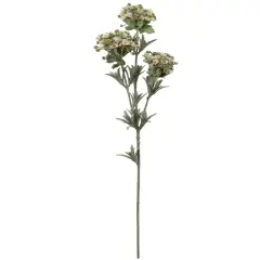 12-Pack: White Sweet Alyssum Spray with Silk Foliage, Floral Home by Artificial Flowers