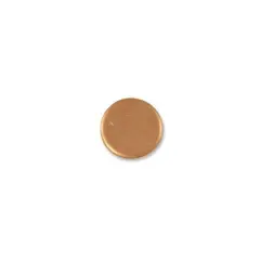 JewelrySupply Copper Round 18 Gauge Blank 1/2"