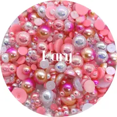 Flatback Pearl & Rhinestone Mix - Mary by Glitter Heart Co.&trade;