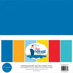 Carta Bella Bon Voyage Solids Kit